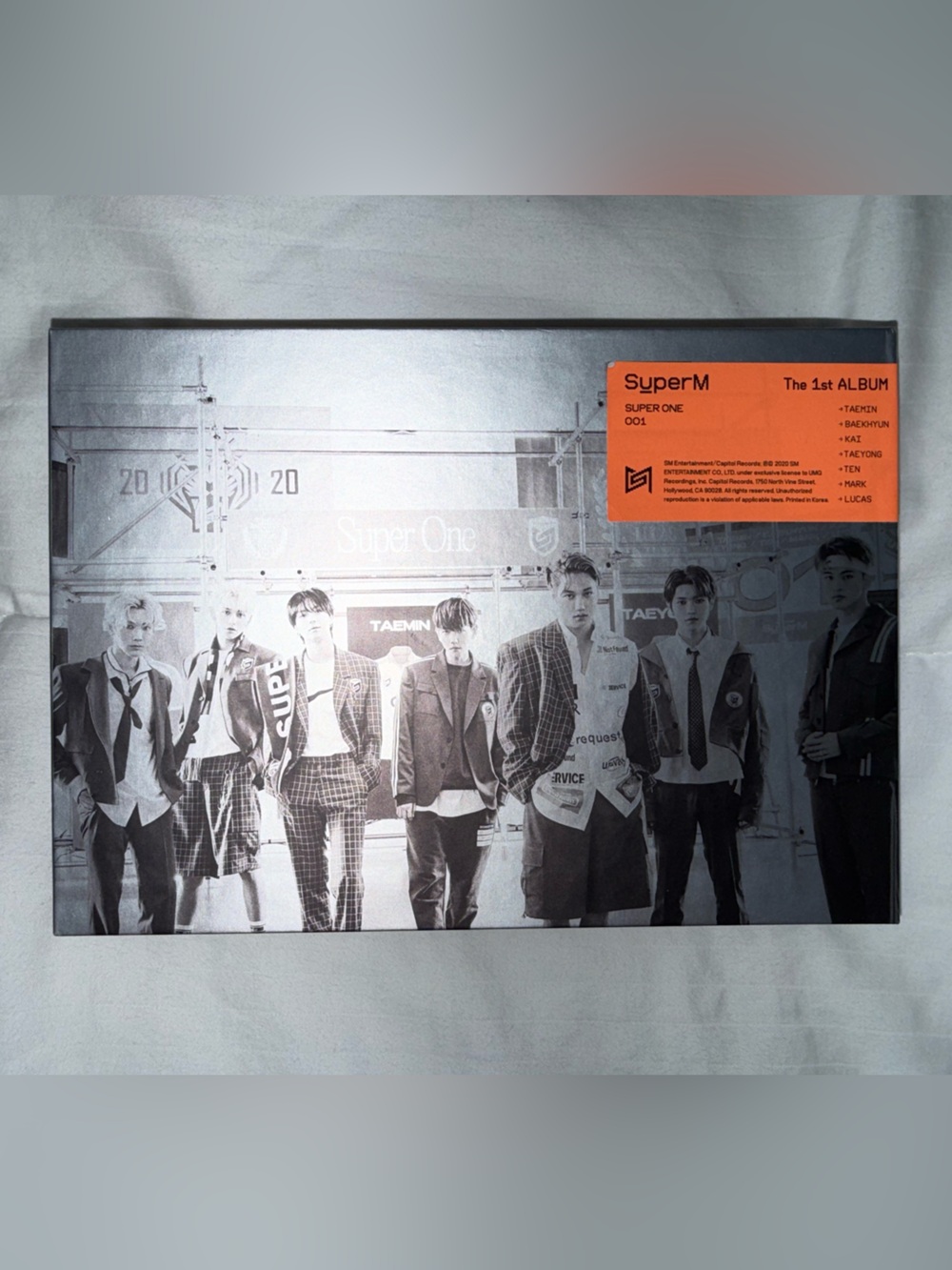 SuperM The 1st Album - WITH PHOTOCARDS